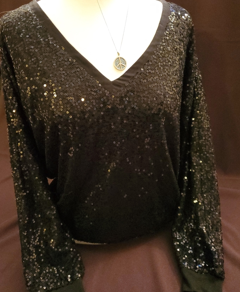 NEW➡️Womens Sequin Blouse